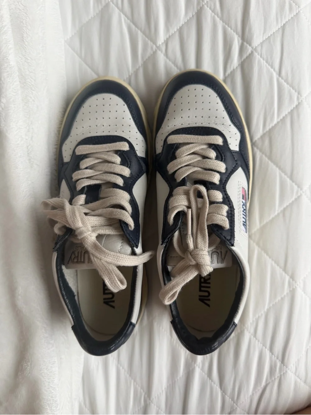 Autry Navy Blue Medalist Sneakers